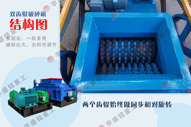 齒(chi)輥(gun)式(shi)粉(fen)碎(sui)機(ji)結構工作原(yuan)理(li)