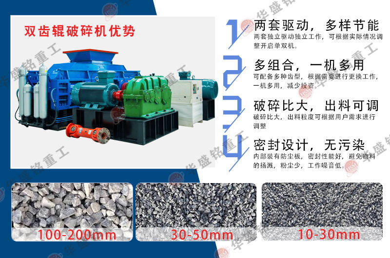 雙(shuang)齒輥破碎(sui)機